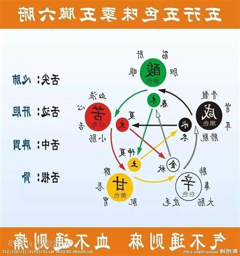 棕色 五行